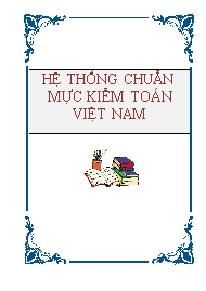 Đề tài Hệ thống chuẩn mực kiểm toán Việt Nam