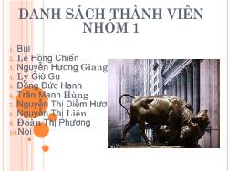 Thảo luận Khủng hoảng tài chính thế giới 2008. diễn biến và ảnh hưởng tới thị trường chứng khoán Việt Nam
