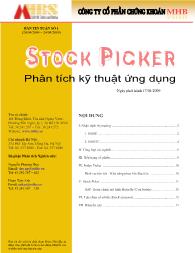 Đề tài Stock picker phân tích kỹ thuật ứng dụng