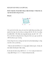 Bài tập toán nâng cao lớp 5(phần 3)