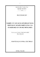 Luận văn Nghiên cứu xây dựng mô hình sử dụng thiết bị svc để điều khiển nâng cao ổn định điện áp cho hệ thống điện