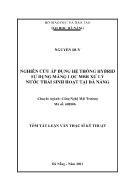 Luận văn Nghiên cứu áp dụng hệ thống hybrid sử dụng màng lọc mbr xử lý nước thải sinh hoạt tại Đà Nẵng