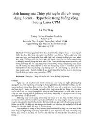 Ảnh hưởng của Chirp phi tuyến đối với xung dạng Secant - Hyperbole trong buồng cộng hưởng Laser CPM