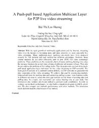 A Push-Pull based Application Multicast Layer for P2P live video streaming